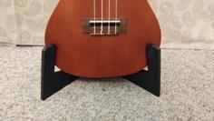 Folding Ukulele Stand 3D Printer Model