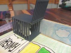 Toy Cage With Opening Door 3D Printer Model