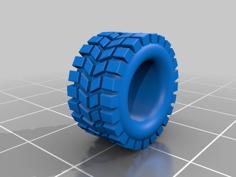 Gaslands – Rims And Tires 3D Printer Model