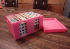 Dice Masters/CCG Storage Box (variant) 3D Printer Model