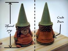 Gnomie Lady 3D Printer Model