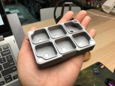 Small Screw Box With Magnet Tray 3D Printer Model