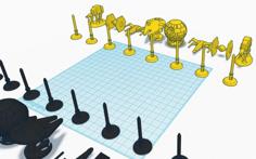 Star Wars Chess Set 3D Printer Model