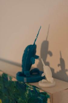 Narwhal (queen) #Chess 3D Printer Model