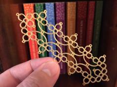 Tatted Bookmark Or Lace Edging 3D Printer Model