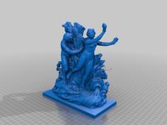 Pan Pursuing Syrinx 3D Printer Model