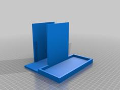 Minimalist Napkin Holder (with Spots For Salt And Pepper) 3D Printer Model