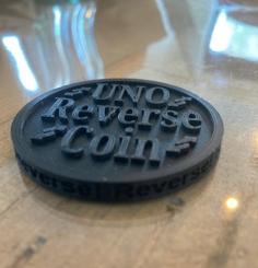 UNO Reverse Coin 3D Printer Model