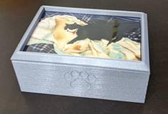 Paw Print Box 3D Printer Model