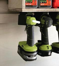 Ryobi Glue Gun Holder 3D Printer Model