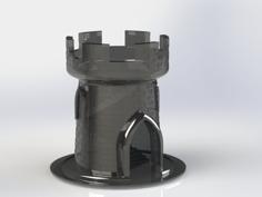 Dice Tower 3D Printer Model