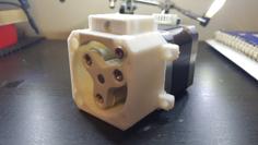 Single Peristaltic Pump For NEMA 17 Stepper Through Hole 4 Point Mount 3D Printer Model