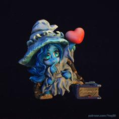 Ranni The Witch Chibi Version 3D Printer Model