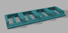 Makita Battery Rack 18v – BL1850B – Single, Double And Quad 3D Printer Model