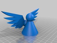 Simple Angel 3D Printer Model