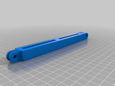 GoPro Extension Arm Improved Light Version 3D Printer Model