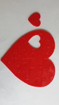 Heart Puzzle 3D Printer Model