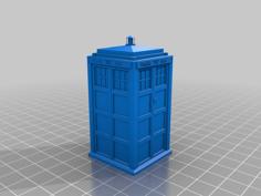 Lego Tardis Police Box 3D Printer Model