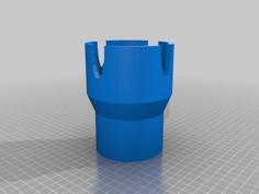 Ello 32oz Water Bottle Car Cup Holder 3D Printer Model