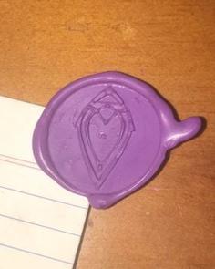 Curse Of Strahd Wax Seal 3D Printer Model