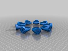 Customizable Power Ring (Personality Quiz Edition) 3D Printer Model