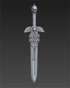 Fancy Power Sword 3D Printer Model