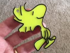 Woodstock Keyring 3D Printer Model