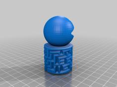 Pacman & Ghost Nightlights 3D Printer Model