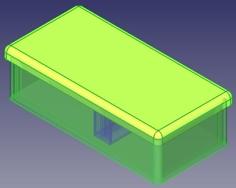 Rectangular Bento Box 3D Printer Model