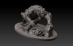 Skullcrusher Of Mt. Terradon (Owlbear) 3D Printer Model