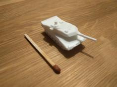 Strv 122 Scale 1:200 3D Printer Model