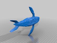 Blue Whale 3D Printer Model