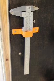 Caliper Wall Mount 3D Printer Model