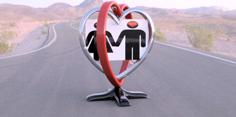 Spinning Heart Photo 3D Printer Model