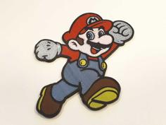 Super Mario 3D Printer Model