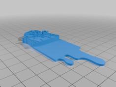 Lisa Reina De Los Lagartos – Bookmark 3D Printer Model