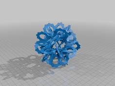 HOLDEN-KEPLER ICOSIDODECAHEDRAL MONOSURFACE 1 3D Printer Model