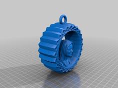 Personalized Tree Ornament 3D Printer Model