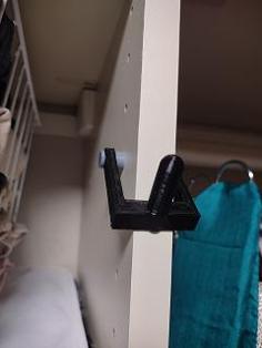 Forward Facing Hanger-Hook For Closet 3D Printer Model