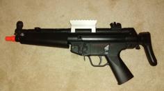 Airsoft MP5 Top Rail Mount 3D Printer Model