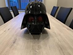 Wearable Darth Vader Helmet (for Prusa I3 Sized Printers) 3D Printer Model