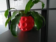 Ball Flowerpot 3D Printer Model