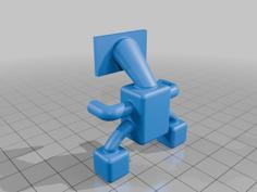 Clark The Robot 3D Printer Model