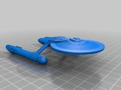 Star Trek Ares Class 1:2000 3D Printer Model