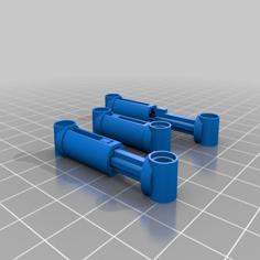 Lego Short Shock Absorber 3D Printer Model