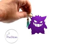 GENGAR SMILING KEYRING 3D Printer Model