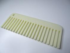 Simple Comb – Useful 3D Prints: #1 Bathroom 3D Printer Model