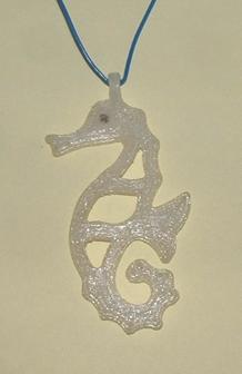 Seahorse Pendant 3D Printer Model