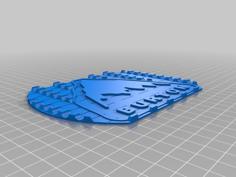 Pad Snowboard 3D Printer Model