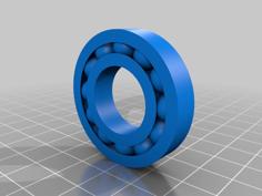 Print In Place Ball Bearing 3D Printer Model